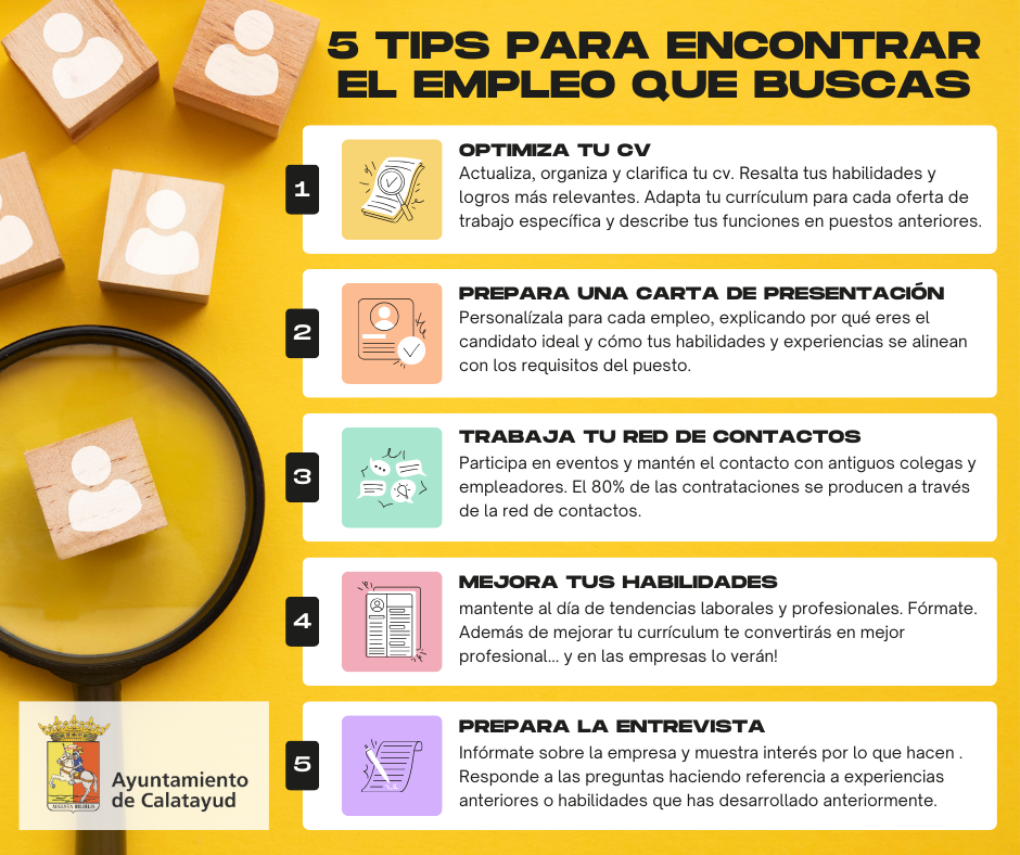 5 tips busqueda de empleo