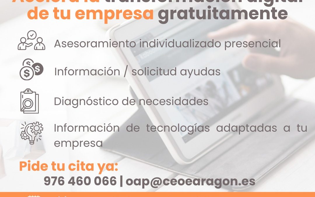 Acelera la transformación de tu empresa gratuitamente