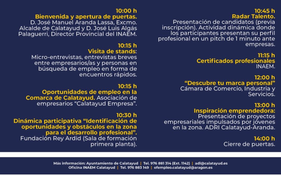 Feria de Empleo 2026: novedades y nuevas oportunidades para el talento local