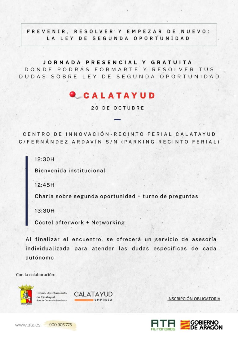 Jornada sobre la Ley de segunda oportunidad